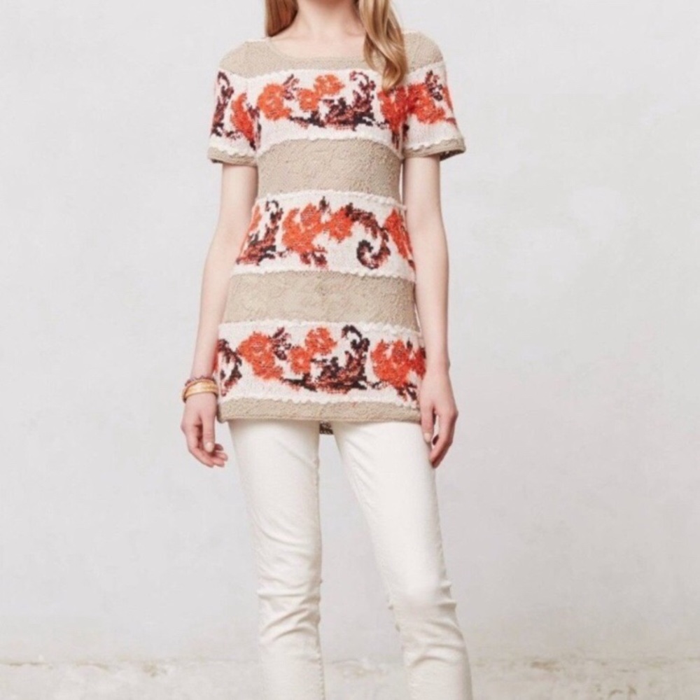 Anthropologie knitted and knotted sweater